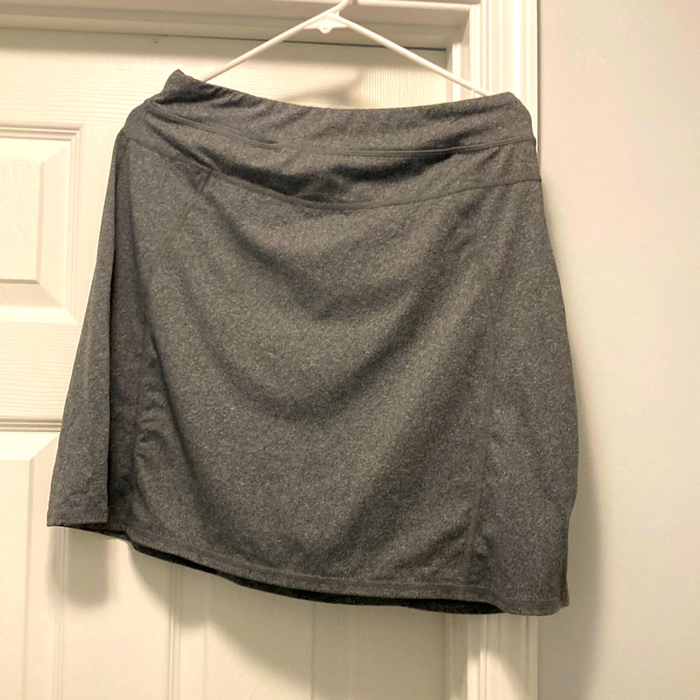 Casual sporty gray skirt